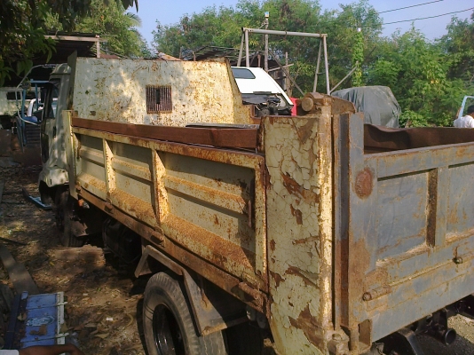 6ล้อดั้ม HINO 120 แรง หัวเดิมผุ วางหัวใหม่ 6ล้อดั้ม HINO 120 แรง หัวเดิมผุ วางหัวใหม่