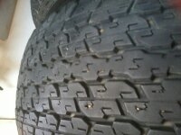 ขายยาง+แม๊ก vigo 255/70/15 6รู ยางปี 07