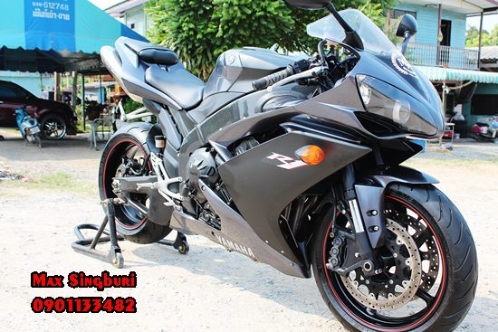 แม็กสิงห์บุรี//YAMAHA R1 ปี 2007 สภาพสวยมาก สีเดิม ท่อแต่ง รถพร้อมใช้ อินวอย 285000 ด่วน
