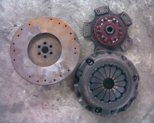 ขาย ชุด คลัช ทองแดง หวี 2 ชั้น 10 นิ้ว พร้อมพลายวิว ใส่ 4D56