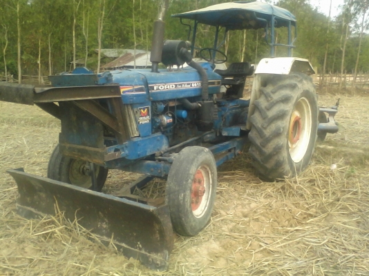 FORD 6600แท้ `ไอ้หนุ่มเสื้อลาย อุปกรณ์2ชิ้น ผาน5 CMT ใบดันCMT