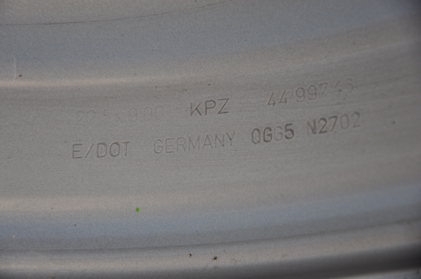 กระทะล้อ SCANIA แท้ 90\%