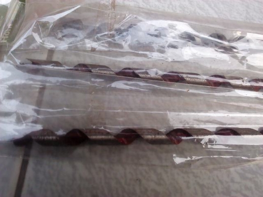 ดอกส่วานเจาะไม้ขนาด3หุน ยาวเกลี่ยวเจาะ 7 นิ้ว ยาวทั้งหมด12 นิ้วของใหม่อย่างถูกๆมีจำนวนจำกัด