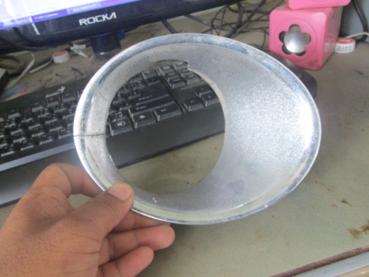 ขาย กรอบชุบครอบไฟตัดหมอก DMAX รุ่นไฟกลม ด้านขวา