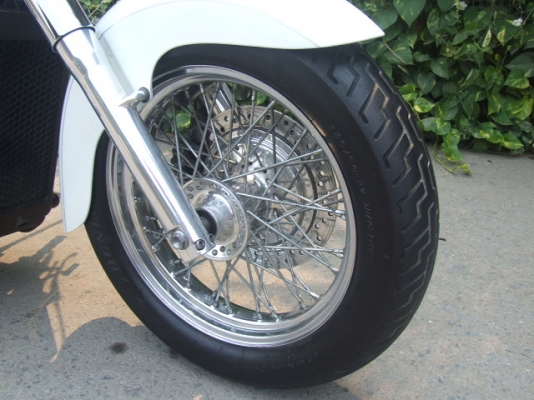 ขาย SHADOW CLASSIC 400 ปี2000 ประกอบเก็บงานใหม่ สีขาวมุข แต่ง สพม.