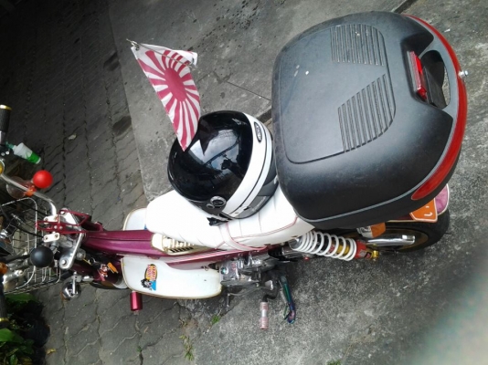 ขายชาลีสภาพสวยแต่งทั้งคันเครื่องเวฟ 110 โทร082 216 9945