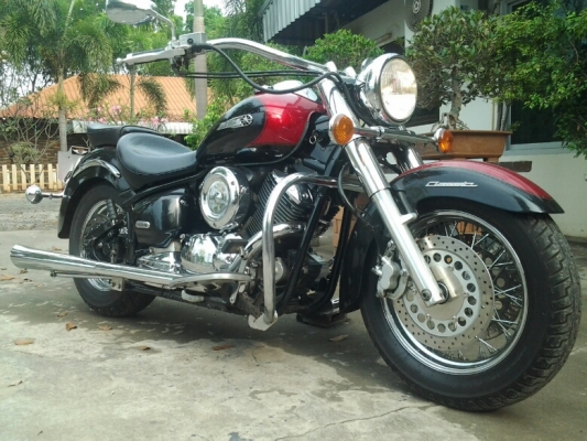 DRAGSTAR CLASSIC 1100 ปี04 ท่อแต่งHDแท้ สวยจริง อินวอย+สรรพสามิต