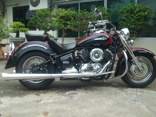 DRAGSTAR CLASSIC 1100 ปี04 ท่อแต่งHDแท้ สวยจริง อินวอย+สรรพสามิต