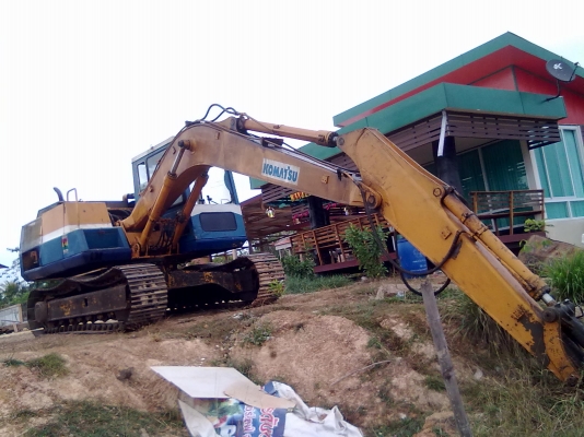 KOMATSU PC120-3 เอกสารอินวอยน์ วางเครื่องอีซูซุ 6BB 145 แรง ราคาต่อรองได้อีกครับ ขายได้ขายเลย