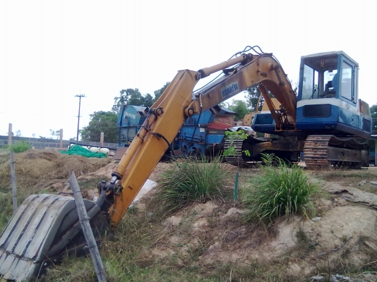 KOMATSU PC120-3 เอกสารอินวอยน์ วางเครื่องอีซูซุ 6BB 145 แรง ราคาต่อรองได้อีกครับ ขายได้ขายเลย