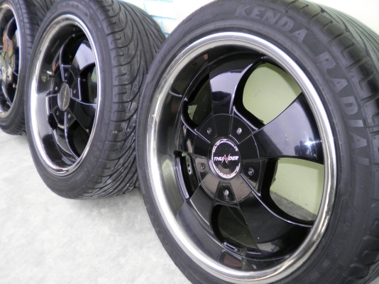 แม็ก18พร้อมยาง6รู ยางKENDA235/45/18 ปี11 รับเทินร์นะคับ