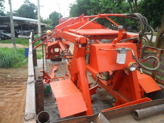 ขายแล้ว...เครื่องคีบอ้อย เค.เค.เกษตรกลการ บ้านโป่ง ใส่คูโบต้า M9540