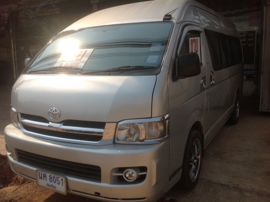 รถตู้  commuter  (TOYOTA)สภาพสวย.  เดิม แม็กแท้นำเข้า 17&quot;