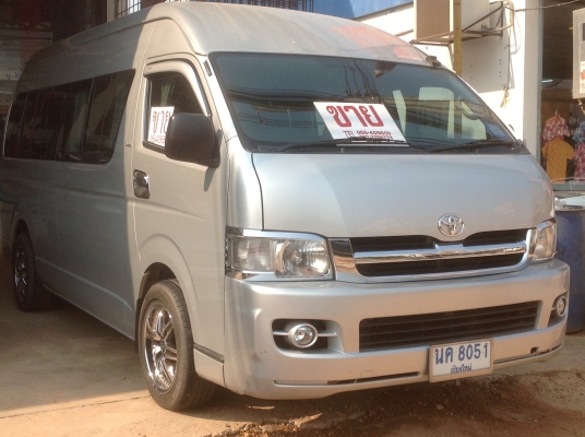 รถตู้  commuter  (TOYOTA)สภาพสวย.  เดิม แม็กแท้นำเข้า 17&quot;