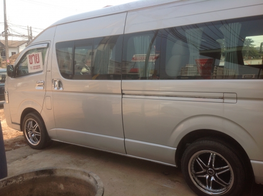 รถตู้  commuter  (TOYOTA)สภาพสวย.  เดิม แม็กแท้นำเข้า 17&quot;