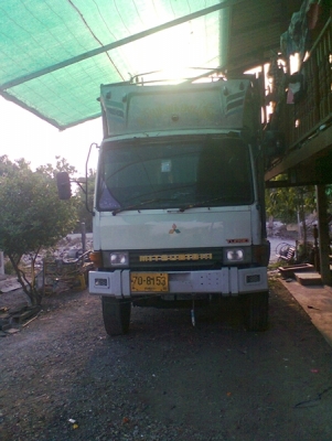 มาใหม่สิบล้อหัวกับคัชฃี MITSU517 เพลาเดี่ยว เครื่อง195 สภาพสวย