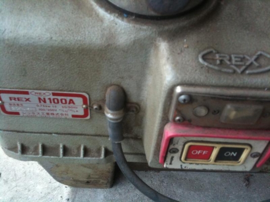 ขายเครื่องต๊าบเกลียว 4 นิ้ว สภาพครบ REX ขายเครื่องต๊าบเกลียว 4 นิ้ว สภาพครบ REX