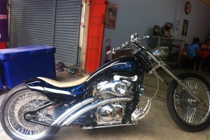 ( ลดราคา ร้อนเงินสุดๆ)steed400 แต่งฮา้เลย์ ยางหลัง 240 ขอบ18 ล้อหน้า 21 เครื่องแน่น วิ่งเต็มกำลัง เสียงท่อดุดัน **เครื่องไม่ดีจริงยินดีคืนเงิน รับประกันให้ 3 เดือน**