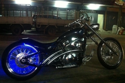 ( ลดราคา ร้อนเงินสุดๆ)steed400 แต่งฮา้เลย์ ยางหลัง 240 ขอบ18 ล้อหน้า 21 เครื่องแน่น วิ่งเต็มกำลัง เสียงท่อดุดัน **เครื่องไม่ดีจริงยินดีคืนเงิน รับประกันให้ 3 เดือน**