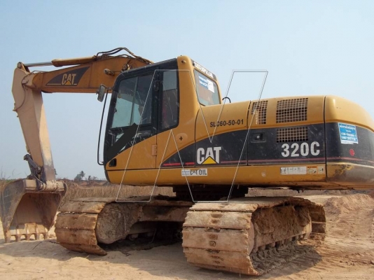 ขาย CAT 320C / เครื่อง-ปั๊มดี-ไฟฟ้าครบ / เอกสารอินวอยล์