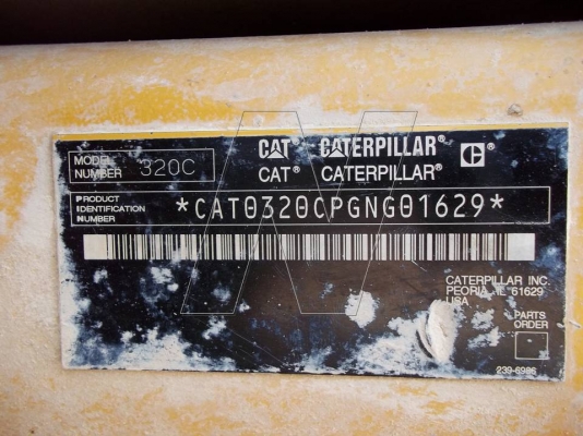 ขาย CAT 320C / เครื่อง-ปั๊มดี-ไฟฟ้าครบ / เอกสารอินวอยล์