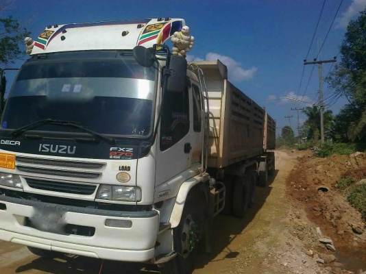 รถอิซูซุ 10 ล้อดั๊ม FXZ  270 แรงม้า ปี 51 ( ขายแม่ลูก ) สนใจติดต่อ 081 - 6079515