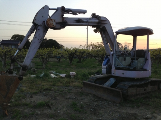 รถขุดดิน kubota rx501 สวยๆจากนอก  เซียงกงมาเอง