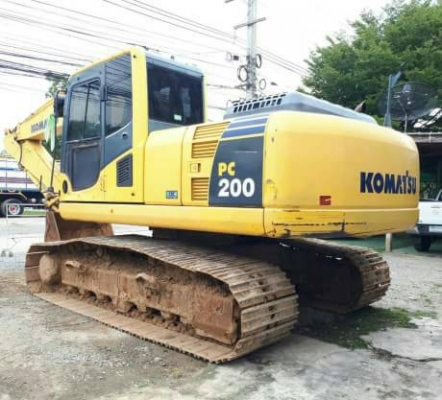 ขาย.แม็คโค  KOMAT`SU 200-8 ปี58 สภาพเต็มรถสวยเดิมๆใช้งานน้อย รถห้าง มือเดียวป้ายแดง ทะเบียนพร้อมโอน