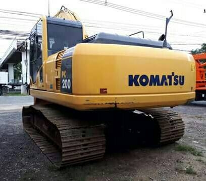 ขาย.แม็คโค  KOMAT`SU 200-8 ปี58 สภาพเต็มรถสวยเดิมๆใช้งานน้อย รถห้าง มือเดียวป้ายแดง ทะเบียนพร้อมโอน