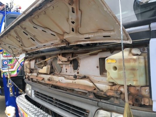 ขายด่วนสิบล้อดั้มสองเพลาFM1Jสมอเงินปี45 กะบะสามมิตร สภาพสวยพร้อมใช้งาน