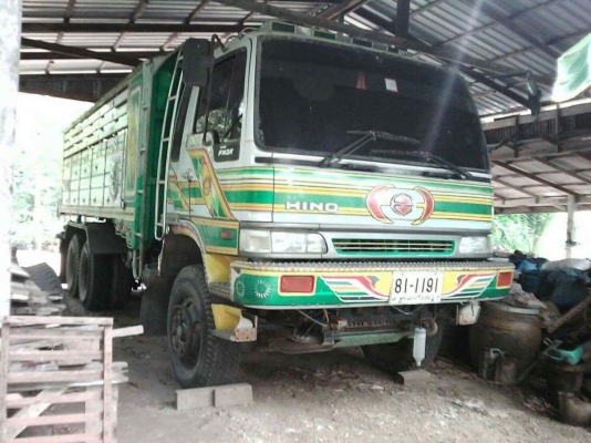 ขายด่วนสิบล้อดั้มสองเพลาFM1Jสมอเงินปี45 กะบะสามมิตร สภาพสวยพร้อมใช้งาน