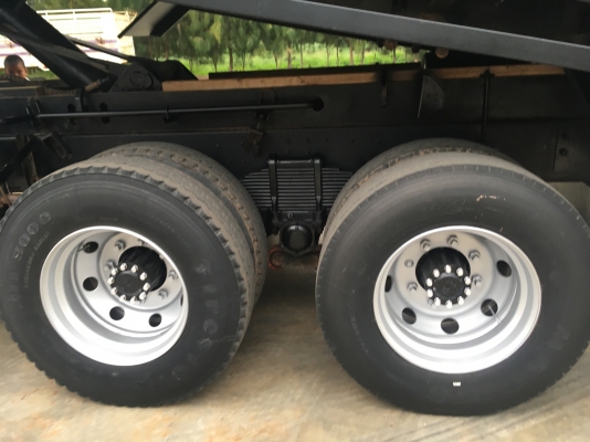 ขายด่วนสิบล้อดั้มสองเพลาFM1Jสมอเงินปี45 กะบะสามมิตร สภาพสวยพร้อมใช้งาน
