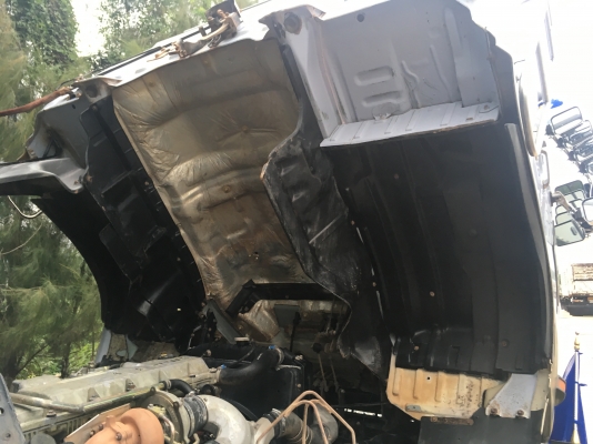 ขายด่วนสิบล้อดั้มสองเพลาFM1Jสมอเงินปี45 กะบะสามมิตร สภาพสวยพร้อมใช้งาน