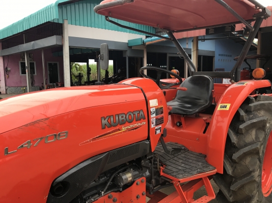 ขายรถไถคูโบต้า #L4708(4WD)2เพลา ใช้งาน 687 ชั่วโมง รถสวยใช้งานน้อยค่ะ ขายพร้อมอุปกรณ์ใบมีดหน้าและผานพรวน #ราคา 398,000 บาท โทร 081-9136451 ค่ะ ขอดูรูปเพิ่มเติม line:Bow6451 ค่ะ พร้อมจัดส่งฟรี