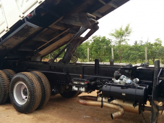 Hino 344 แรง ปลายปี 56 Hi-Speed แม่เดี่ยวดั้มพ์สามมิตร มีระบบดึง+ยกดั้มลูกพ่วงครบ ทะเบียนพร้อม