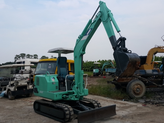 รถแบคโฮ KOBELCO SK027 รถเก่านอกนำเข้า ยังไม่เคยใช้งานในไทย เครื่องดี ปั๊มดี เร็วแรง ชั่วโมงการทำงานน้อย มีระบบเต่า-กระต่าย สภาพพร้อมใช้งาน มีเอกสารใบอินวอยซ์ มี VDO การทำงานให้ชม
