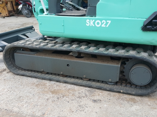 รถแบคโฮ KOBELCO SK027 รถเก่านอกนำเข้า ยังไม่เคยใช้งานในไทย เครื่องดี ปั๊มดี เร็วแรง ชั่วโมงการทำงานน้อย มีระบบเต่า-กระต่าย สภาพพร้อมใช้งาน มีเอกสารใบอินวอยซ์ มี VDO การทำงานให้ชม