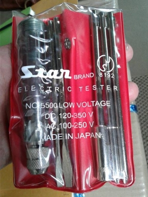 ชุดไขควงเช็คไฟ Star No.5500