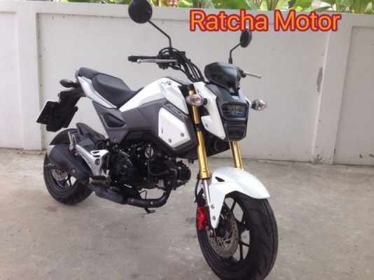 Honda Msx SF 125i หัวฉีด สภาพป้ายแดง รถ7เดือน ปี2017 โฉมปัจจุบัน