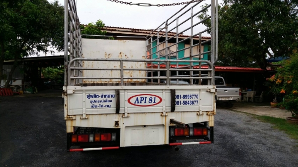 ขายรถ 6 ล้อ Hino ทูโท 136 แรงม้า ปี 2555 กระบะคาร์โก้ รถสวยพร้อมใช้