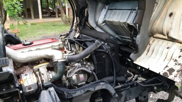 ขายรถ 6 ล้อ Hino ทูโท 136 แรงม้า ปี 2555 กระบะคาร์โก้ รถสวยพร้อมใช้