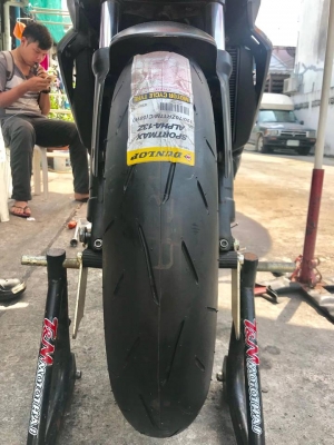 จัดหนักโปรฯ ราคาพิเศษสุด ถูกมากๆ  ยางใหม่ มือ1 Dunlop alpha 13
