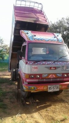 ขาย 345,000 บาท HINO KM777 ดั้มเกษตร เครื่อง WO4D-117 แรง หัวบาง ยางดี คัสชีสวย เอกสารเล่มทะเบียน  รถอยู่ จ.มหาสารคาม โทร&amp;ไอดีไลน์ 0610710295