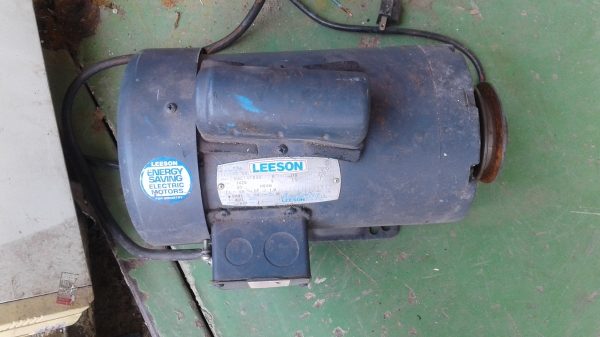 มอเตอร์ 1 แรง MADE IN USA 1800 บาท