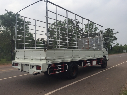 Isuzu Npr 130แรงเทอโบ ห้างแท้ปี49 เพาเวอร พร้อมคอกอย่างงาม เล่มพร้อม