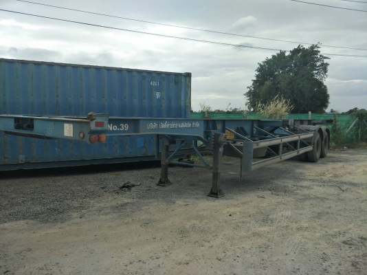 ขายแชสซีคอนเทนเนอร์ 40 ฟุต 2 เพลา ขายแชสซีคอนเทนเนอร์ 40 ฟุต 2 เพลา