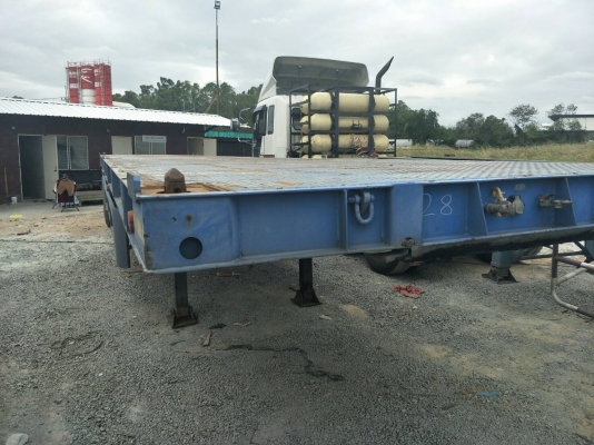 ขายเทรเลอร์พื้นเรียบ 40 ฟุต 2 เพลา ( พื้นเหล็ก )