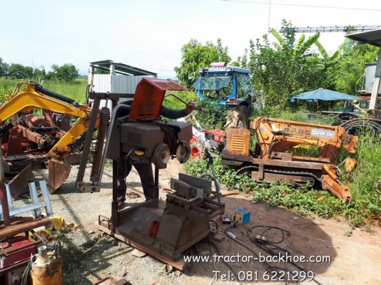 ขาย เครื่องเลื่อยไม้ บากไม้ บากหัวเสา ผ่าหัวเสา ตัดไม้ เก่าญี่ปุ่น ไฟ 110V