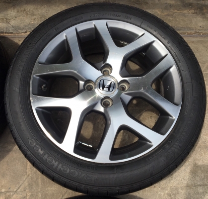 ล้อแม็ก Honda City ขอบ16 พร้อมยาง 185-55-16 ปลายปี 14