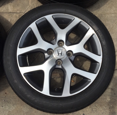 ล้อแม็ก Honda City ขอบ16 พร้อมยาง 185-55-16 ปลายปี 14
